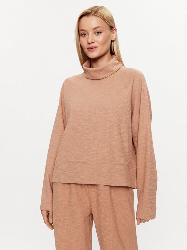 DKNY DKNY Суитшърт DP3T9441 Кафяв Regular Fit