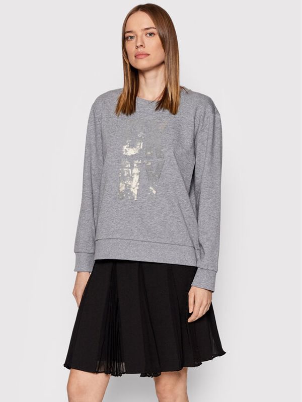 DKNY DKNY Суитшърт P1KMAB2R Сив Regular Fit
