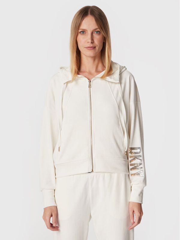 DKNY DKNY Суитшърт P2MHFHLI Бежов Regular Fit