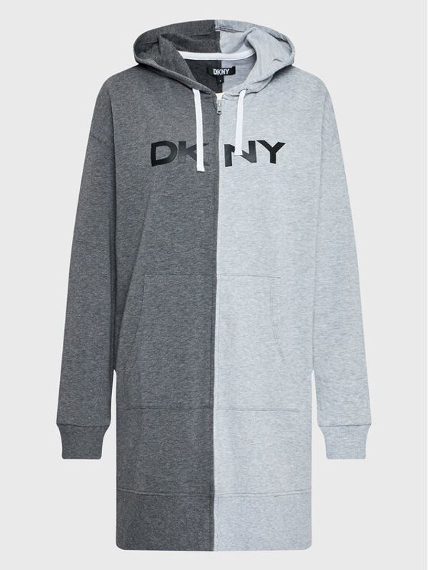 DKNY DKNY Суитшърт YI2022592 Сив Relaxed Fit