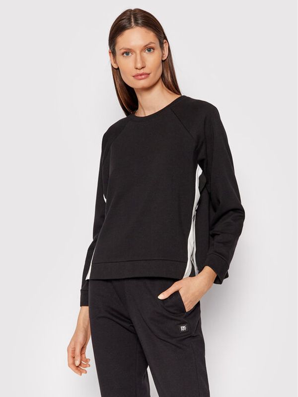 DKNY DKNY Суитшърт YI2422484 Черен Relaxed Fit
