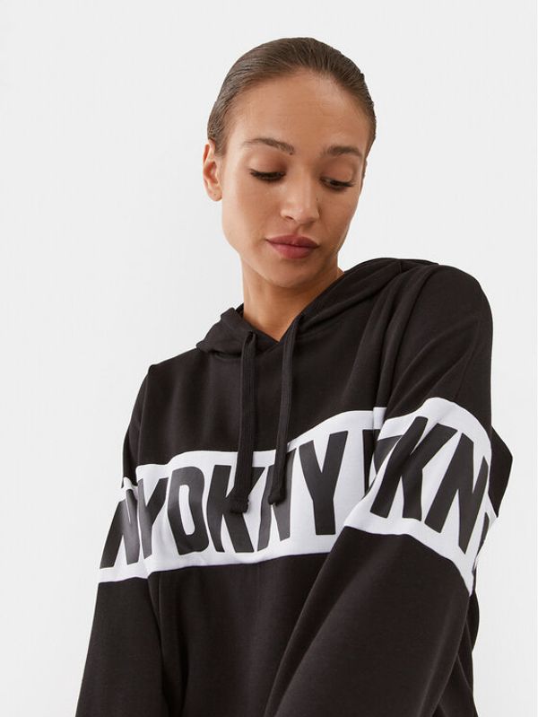 DKNY DKNY Суитшърт YI2422670 Черен Regular Fit