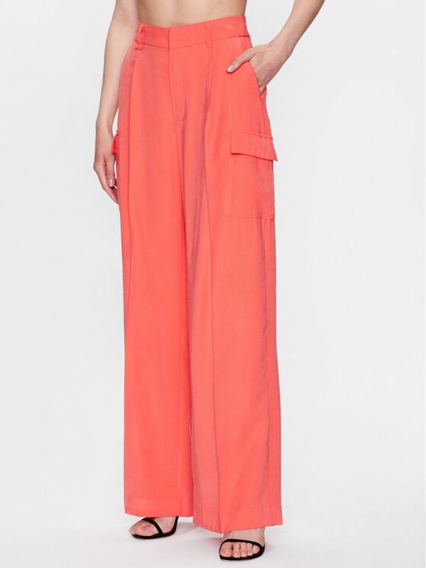 DKNY DKNY Текстилни панталони P3BKTR20 Бежов