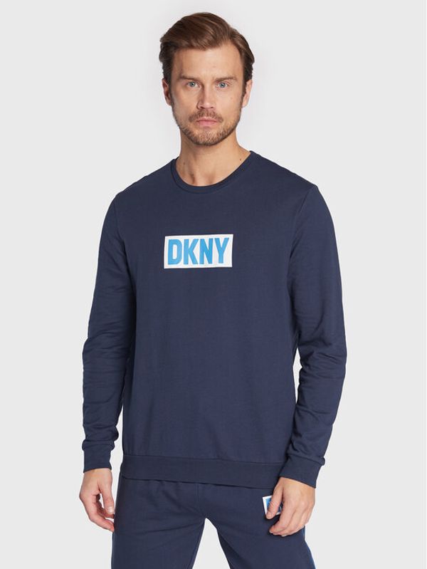 DKNY DKNY Тениска с дълъг ръкав N5_6892_DKY Тъмносин Regular Fit
