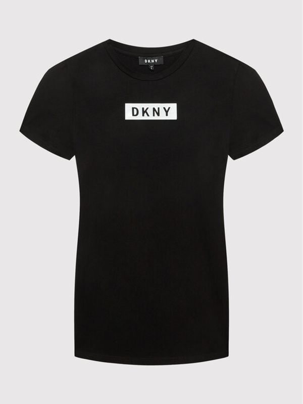 DKNY DKNY Тишърт D35R93 S Черен Regular FIt