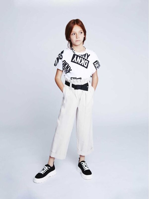 DKNY DKNY Тишърт D35S84 S Черен Regular Fit