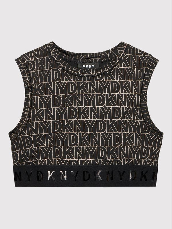 DKNY DKNY топ D35S25 M Черен Regular Fit