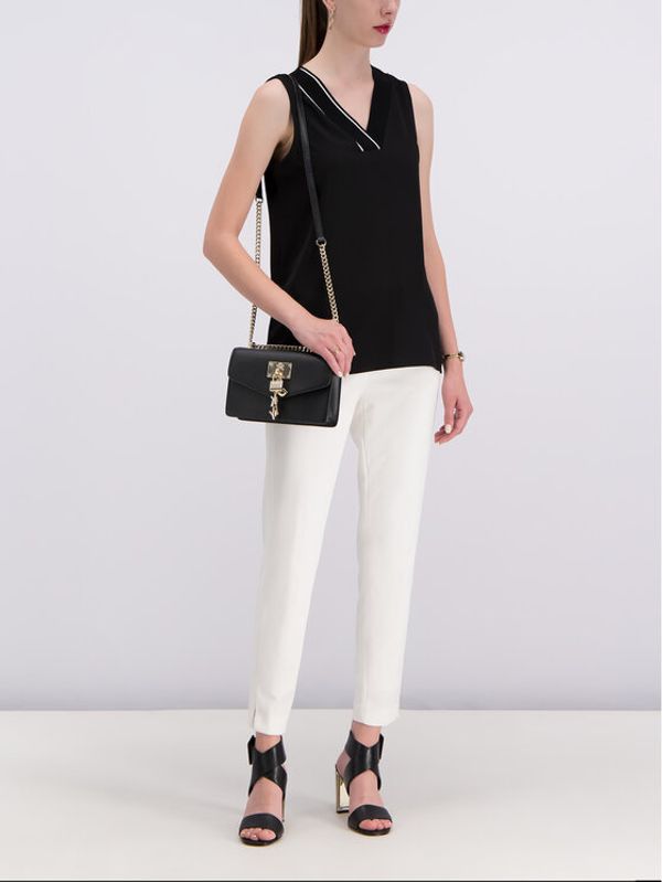 DKNY DKNY Топ P9AA7AOQ Черен Regular Fit