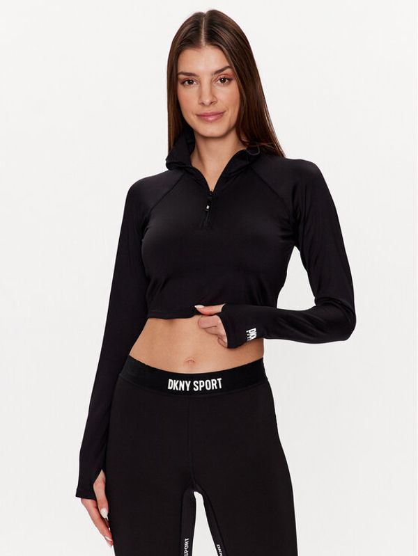 DKNY Sport DKNY Sport Блуза DP2T9232 Черен Classic Fit
