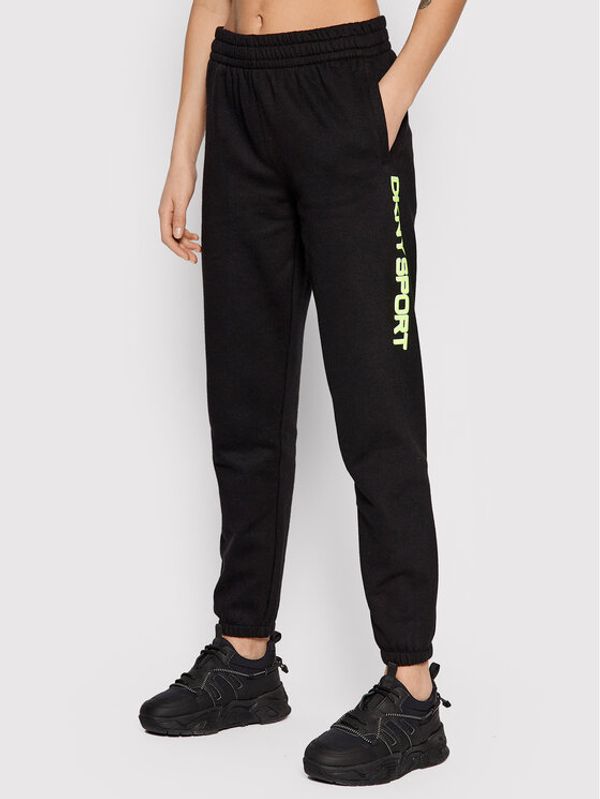 DKNY Sport DKNY Sport Долнище анцуг DP1P2823 Черен Regular Fit