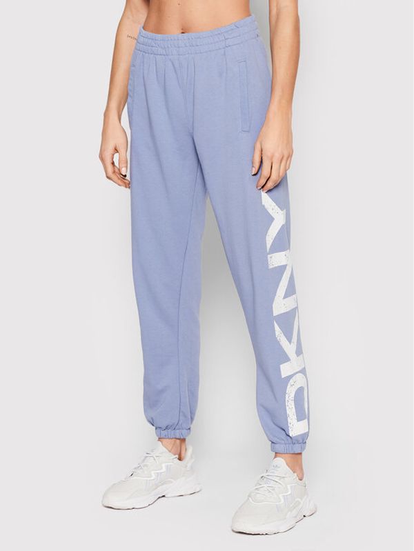 DKNY Sport DKNY Sport Долнище анцуг DP1P2833 Син Relaxed Fit