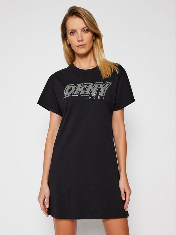 DKNY Sport DKNY Sport Ежедневна рокля DP0D4347 Черен Regular Fit