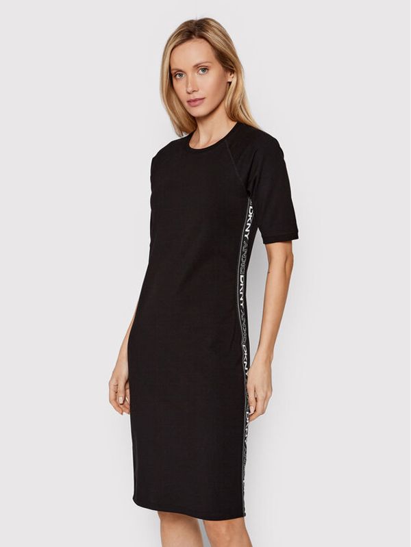 DKNY Sport DKNY Sport Ежедневна рокля DP1D4481 Черен Regular Fit