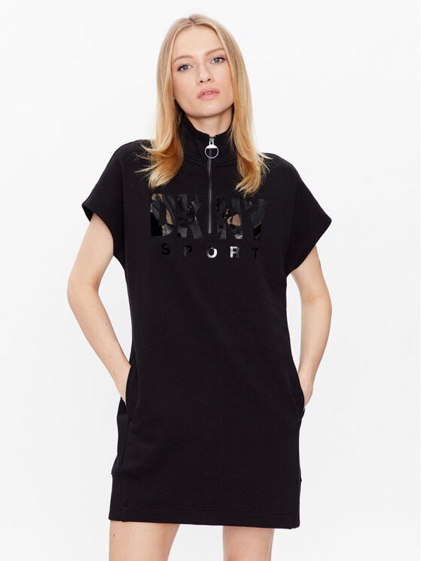DKNY Sport DKNY Sport Ежедневна рокля DP2D4040 Черен Classic Fit