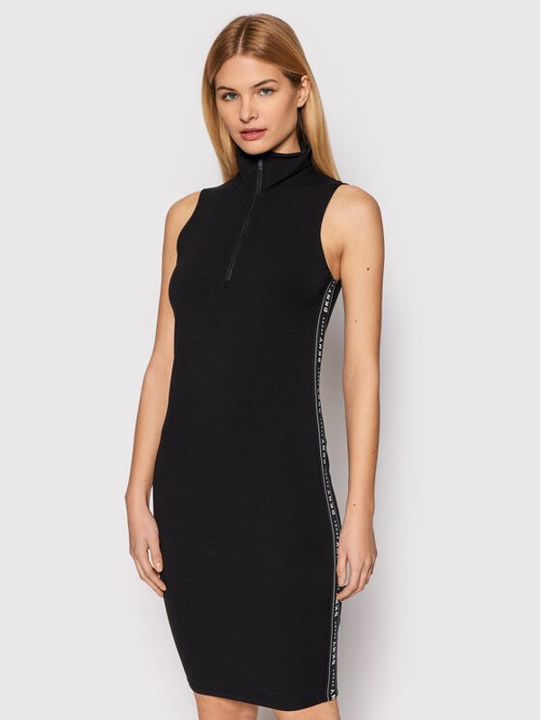 DKNY Sport DKNY Sport Ежедневна рокля DP9D4253 Черен Slim Fit