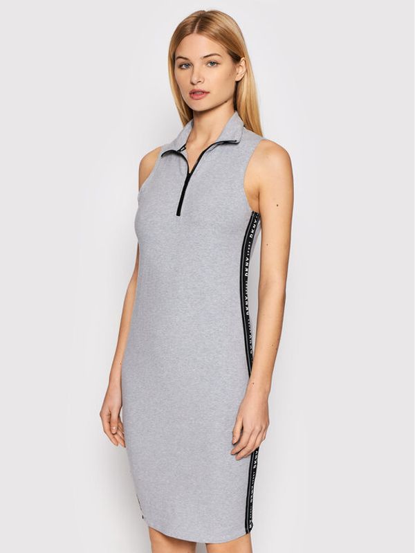 DKNY Sport DKNY Sport Ежедневна рокля DP9D4253 Сив Slim Fit