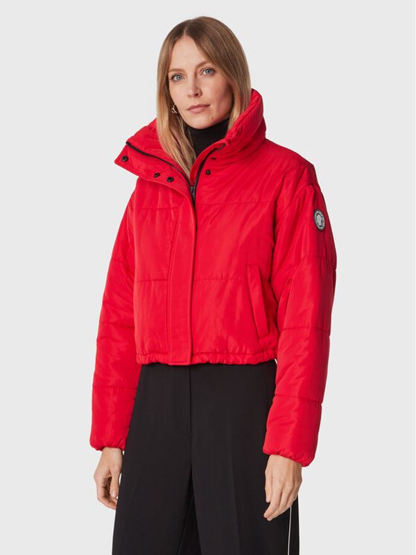 DKNY Sport DKNY Sport Пухено яке DP2J9196 Червен Oversize
