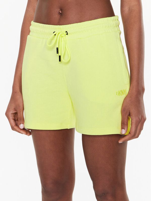 DKNY Sport DKNY Sport Спортни шорти DP2S4993 Жълт Classic Fit