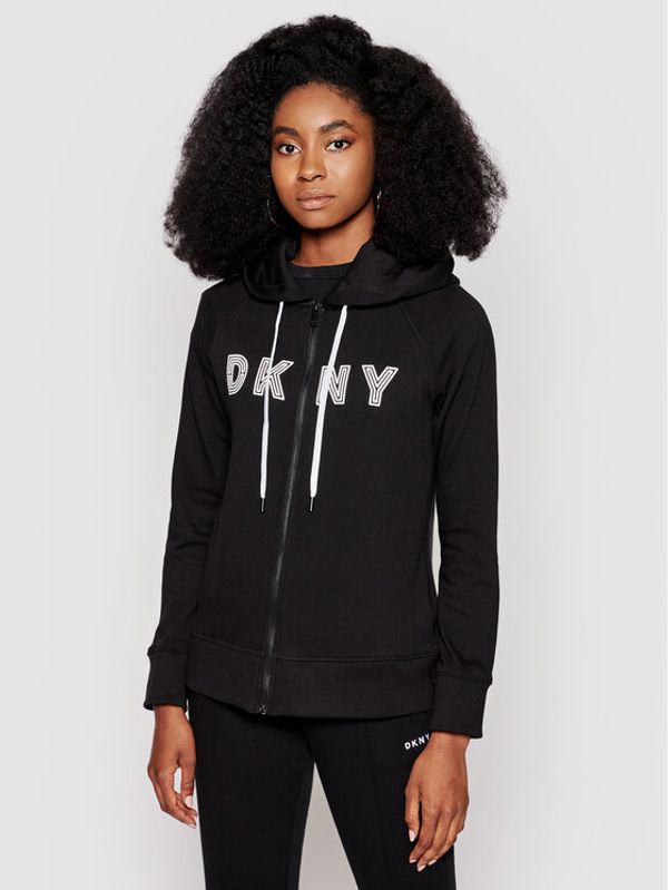 DKNY Sport DKNY Sport Суитшърт DP0J8767 Черен Regular Fit