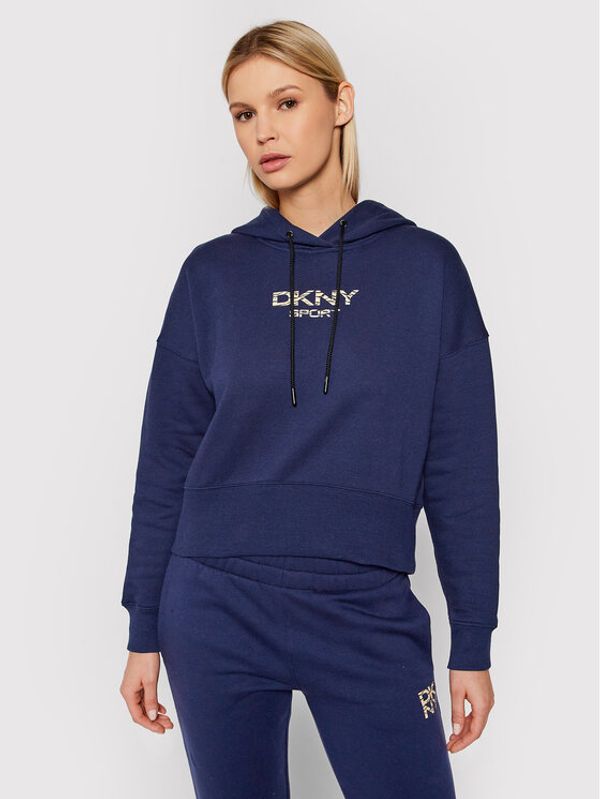 DKNY Sport DKNY Sport Суитшърт DP1T8221 Тъмносин Relaxed Fit