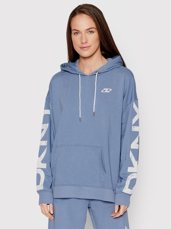 DKNY Sport DKNY Sport Суитшърт DP1T8461 Син Relaxed Fit