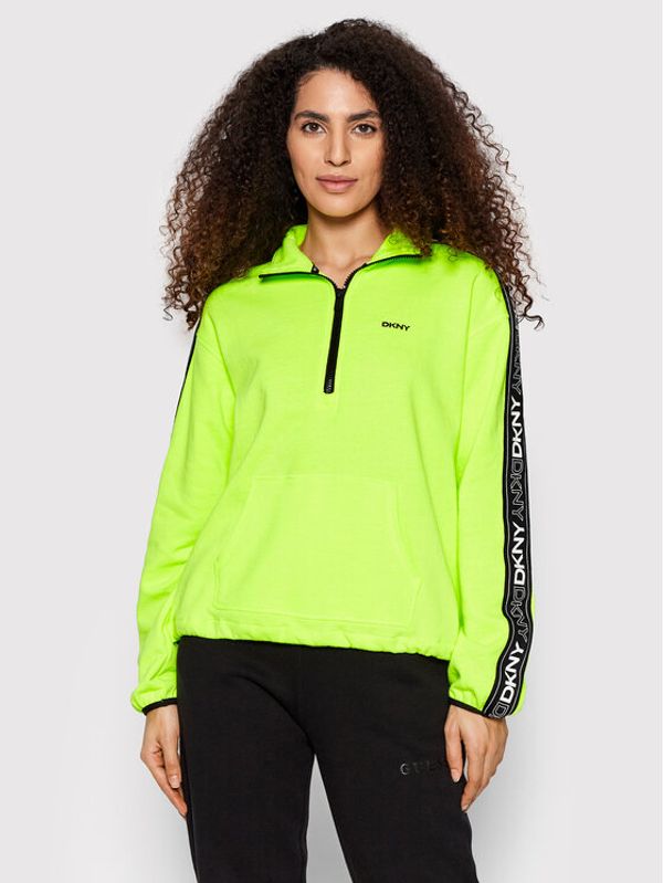 DKNY Sport DKNY Sport Суитшърт DP1T8786 Зелен Relaxed Fit