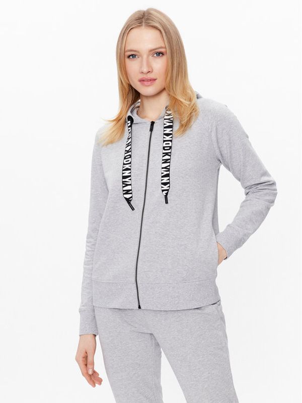 DKNY Sport DKNY Sport Суитшърт DP2J8598 Сив Classic Fit