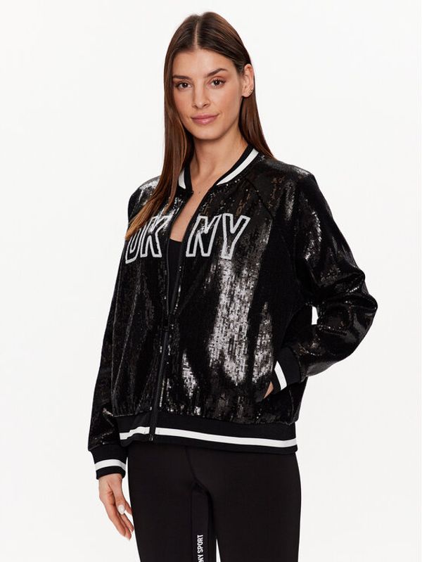 DKNY Sport DKNY Sport Суитшърт DP2J9174 Черен Classic Fit