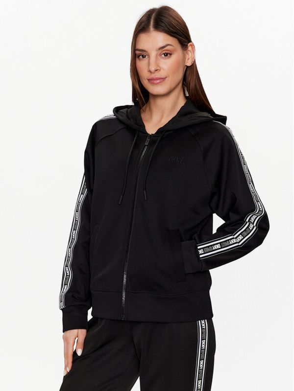 DKNY Sport DKNY Sport Суитшърт DP2J9250 Черен Classic Fit