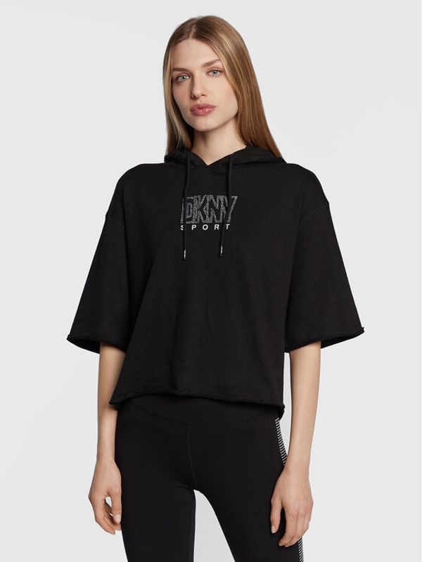 DKNY Sport DKNY Sport Суитшърт DP2T9072 Черен Regular Fit