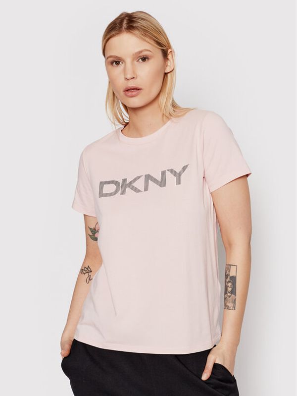 DKNY Sport DKNY Sport Тишърт DP1T6749 Розов Regular Fit