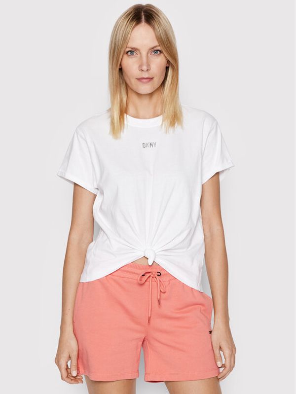 DKNY Sport DKNY Sport Тишърт DP1T8521 Бял Regular Fit