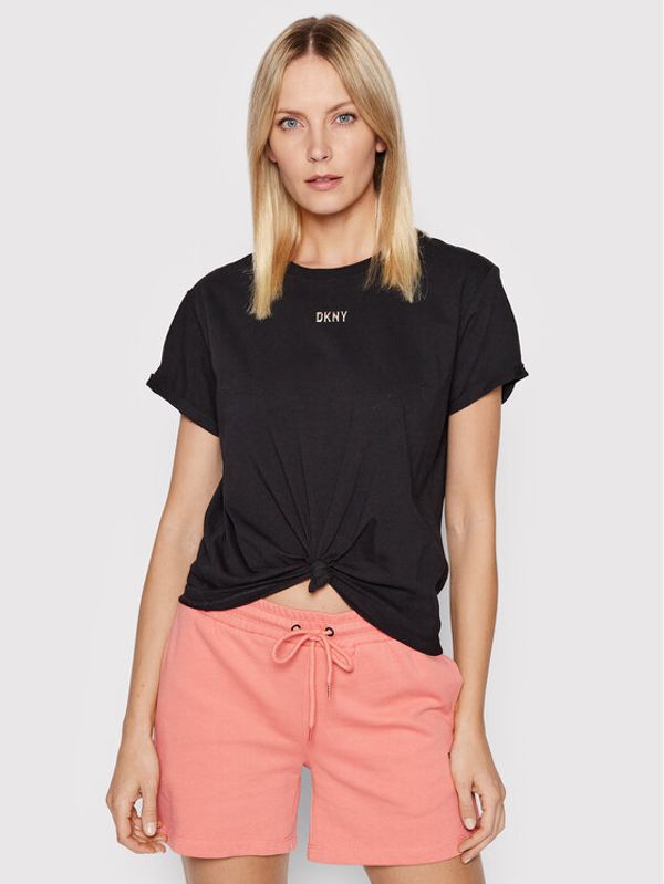 DKNY Sport DKNY Sport Тишърт DP1T8521 Черен Regular Fit