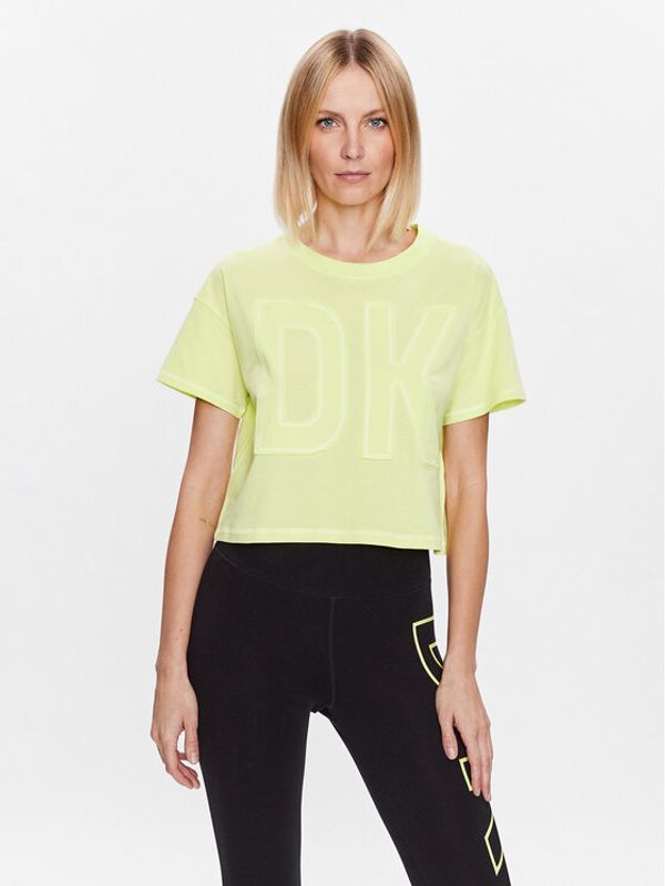 DKNY Sport DKNY Sport Тишърт DP3T9218 Жълт Classic Fit