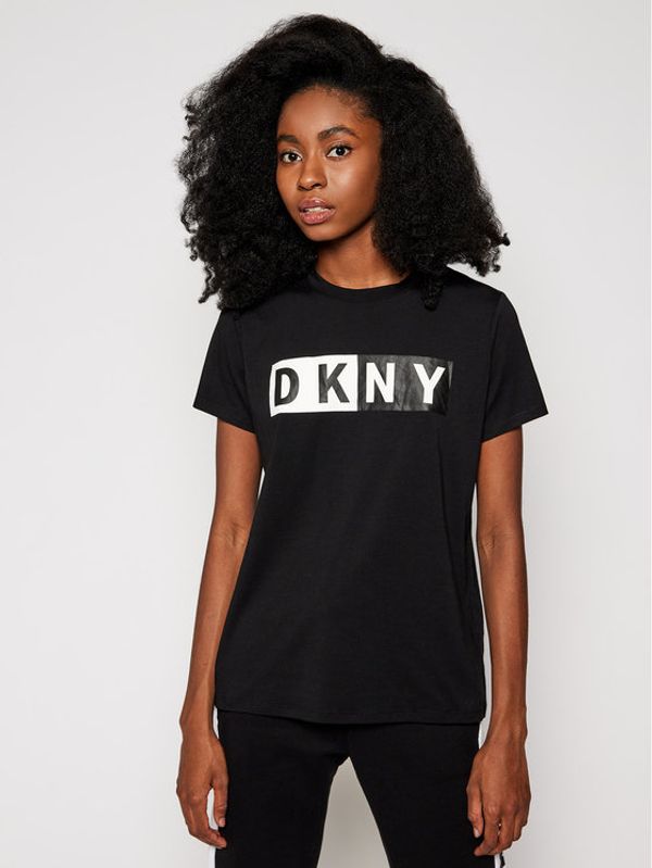 DKNY Sport DKNY Sport Тишърт DP8T5894 Черен Regular Fit