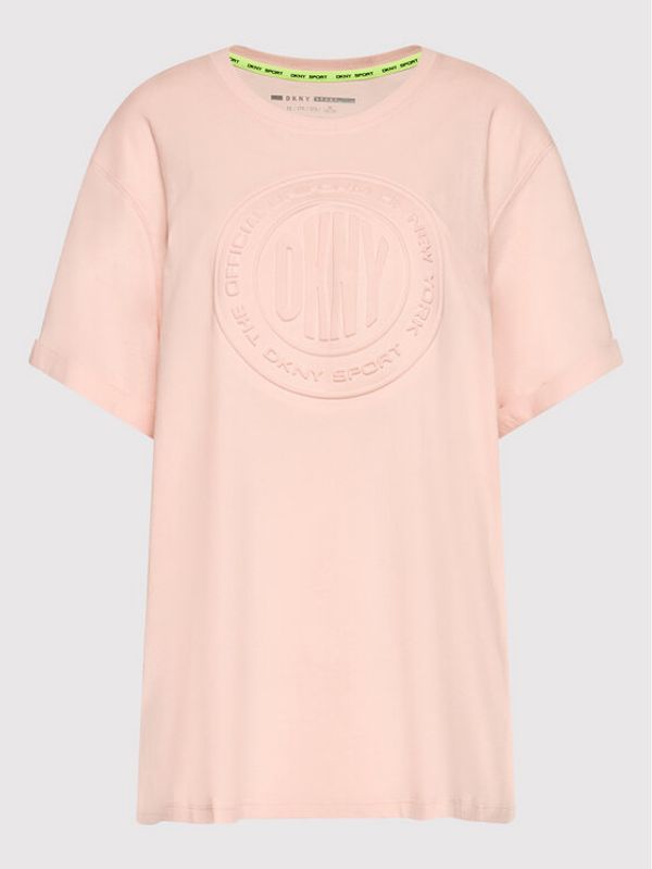 DKNY Sport DKNY Sport Тишърт DPPT8430 Розов Regular Fit