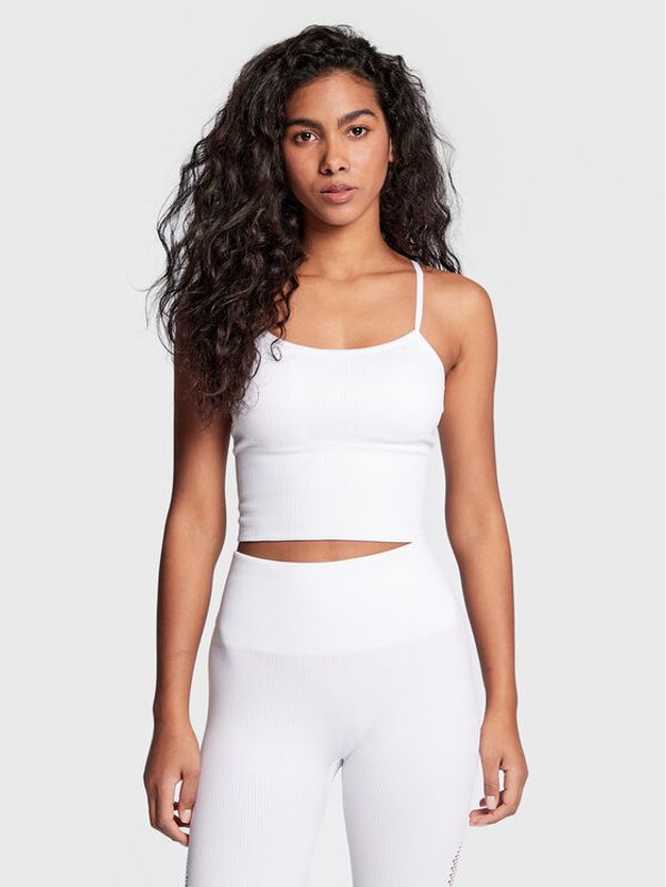 DKNY Sport DKNY Sport топ DP1T7982 Бял Slim Fit