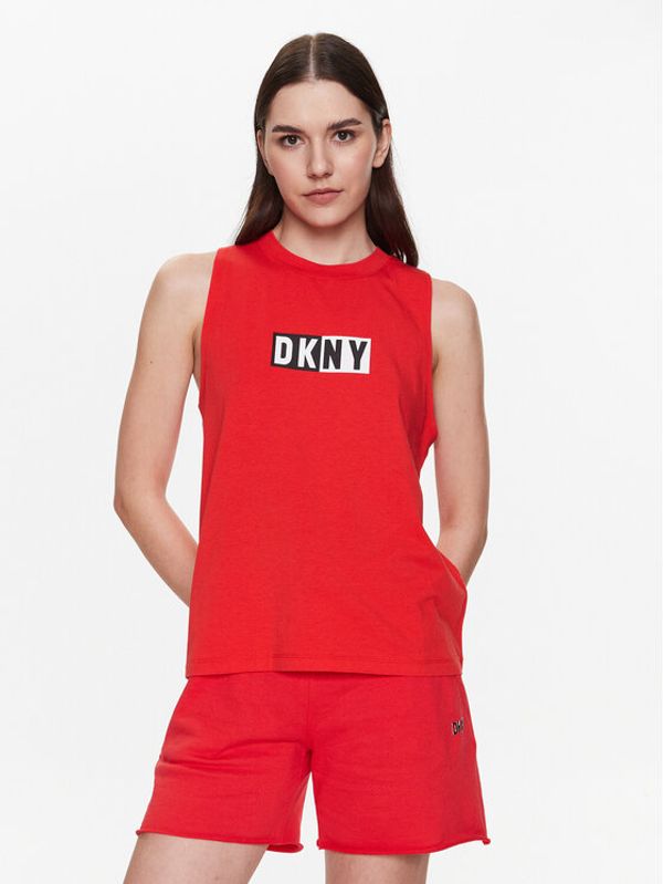 DKNY Sport DKNY Sport топ DP2T5892 Червен Classic Fit