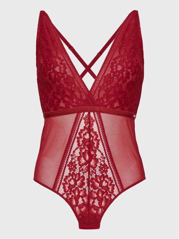 Dorina Dorina Боди Unity D001134LA024 Червен