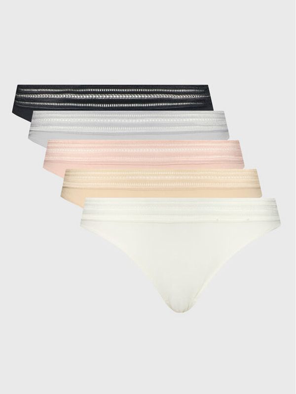 Dorina Dorina Комплект 5 чифта класически бикини Giana D001687CO009 Цветен