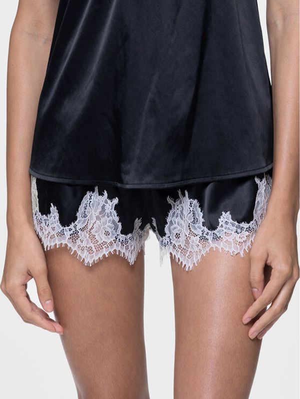 Dorina Dorina Пижамени шорти Fiesta D001379SW004 Черен Regular Fit