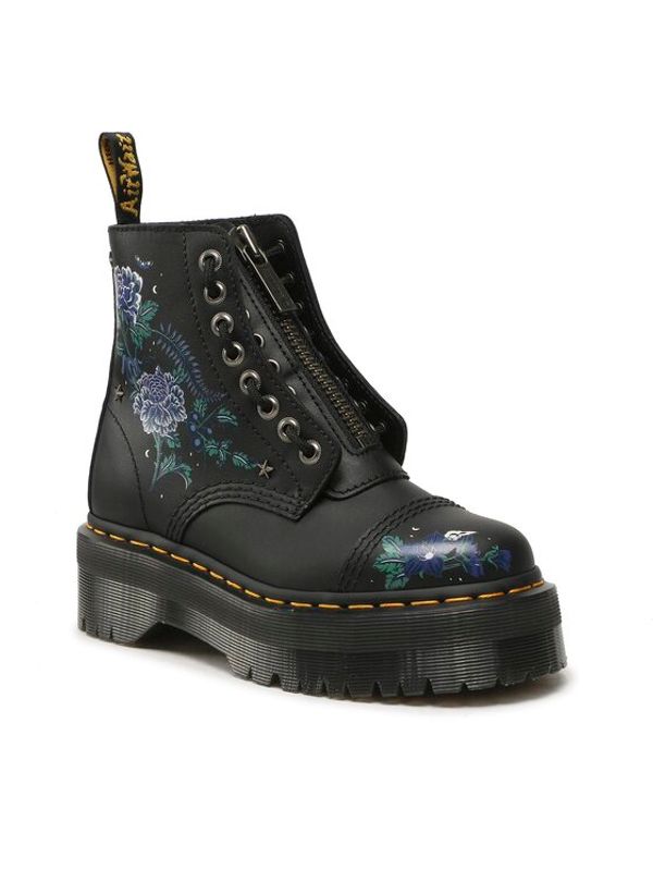 Dr. Martens Dr. Martens Кубинки Sinclair Floral 27734001 Черен