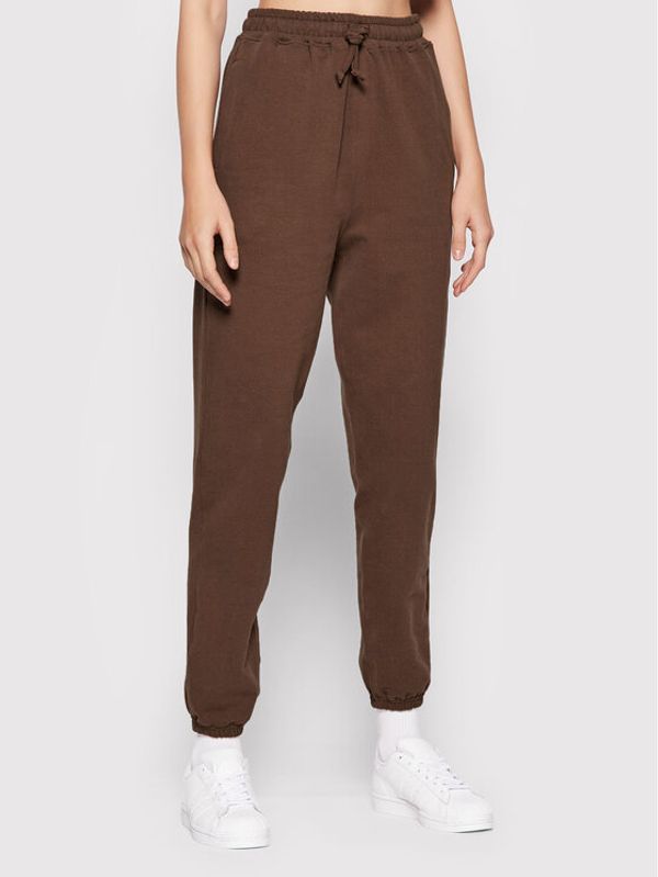 Drivemebikini Drivemebikini Долнище анцуг Driveme 2021-DRV-084_BR Кафяв Boyfriend Fit