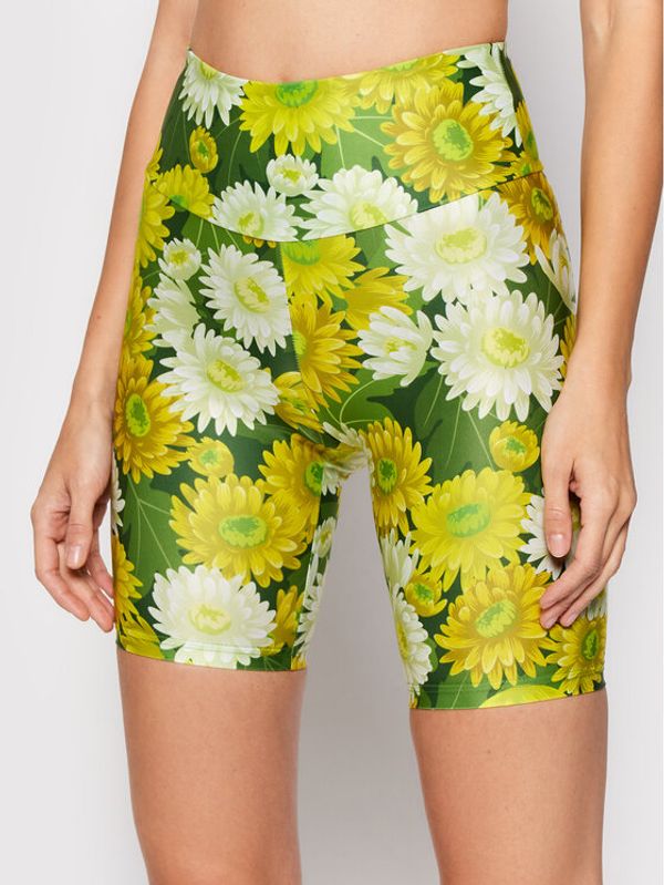 Drivemebikini Drivemebikini Спортни шорти Sport 2021-DRV-098_FL Зелен Slim Fit