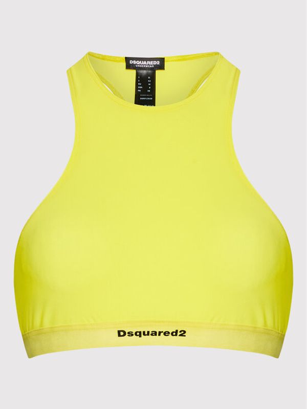 Dsquared2 Underwear Dsquared2 Underwear Сутиен-топ D8RF13920 Жълт