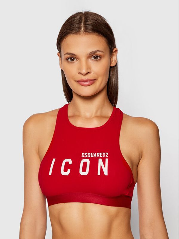 Dsquared2 Underwear Dsquared2 Underwear Сутиен-топ D8RG03660 Червен