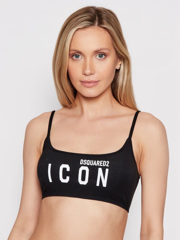 Dsquared2 Underwear Dsquared2 Underwear Сутиен-топ D8RG33450 Черен