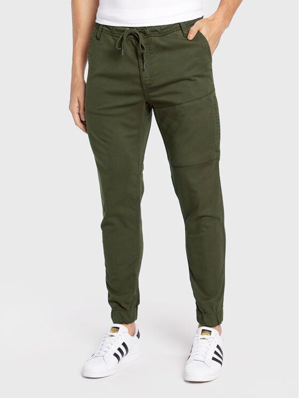 Duer Duer Джогъри No Sweat MJNS1100 Каки Slim Fit