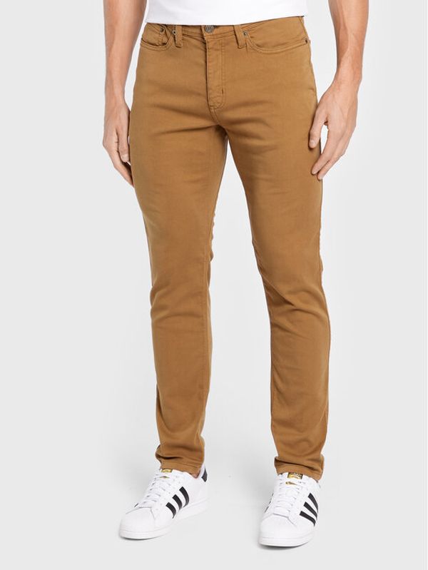Duer Duer Текстилни панталони No Sweat MFNS1001 Кафяв Slim Fit