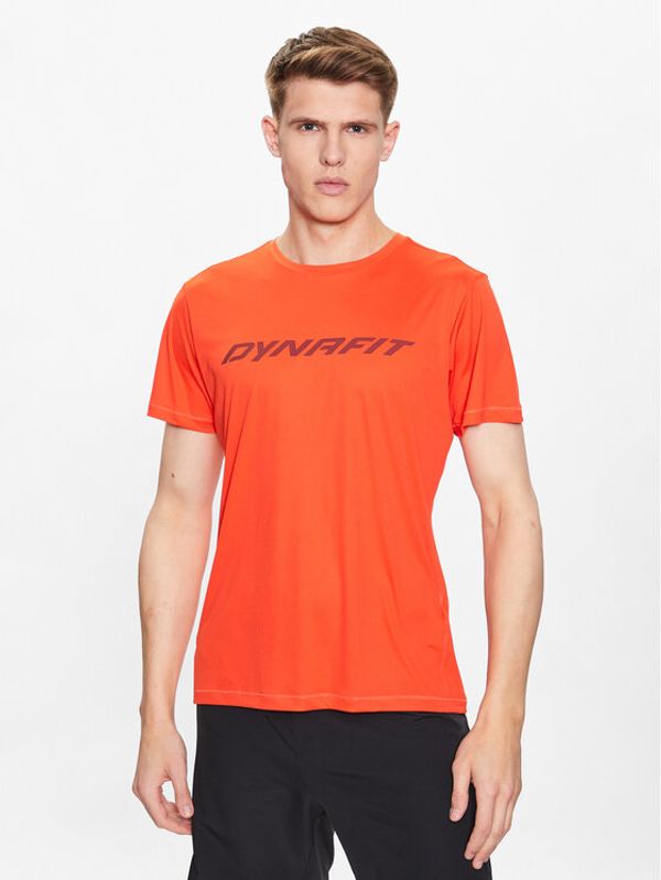 Dynafit Dynafit Тениска от техническо трико Traverse 2 08-70670 Оранжев Regular Fit